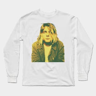 Kurt Cobain Long Sleeve T-Shirt